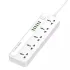 LDNIO SC5614 11 Port Power Strip (5*3 pin,6*USB)